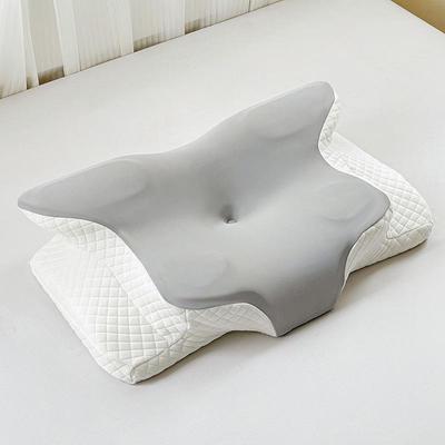 Dual-Use Memory Foam Neck Support Pillow for Deep Sleep