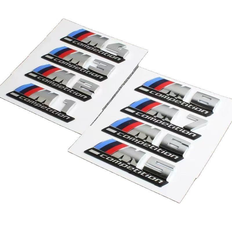 BMW M Sport Emblem Car Stickers for 3, 5, 7 Series, M5/M4/M1/M3/M2, X5/X6 - Thunder Tail Emblem