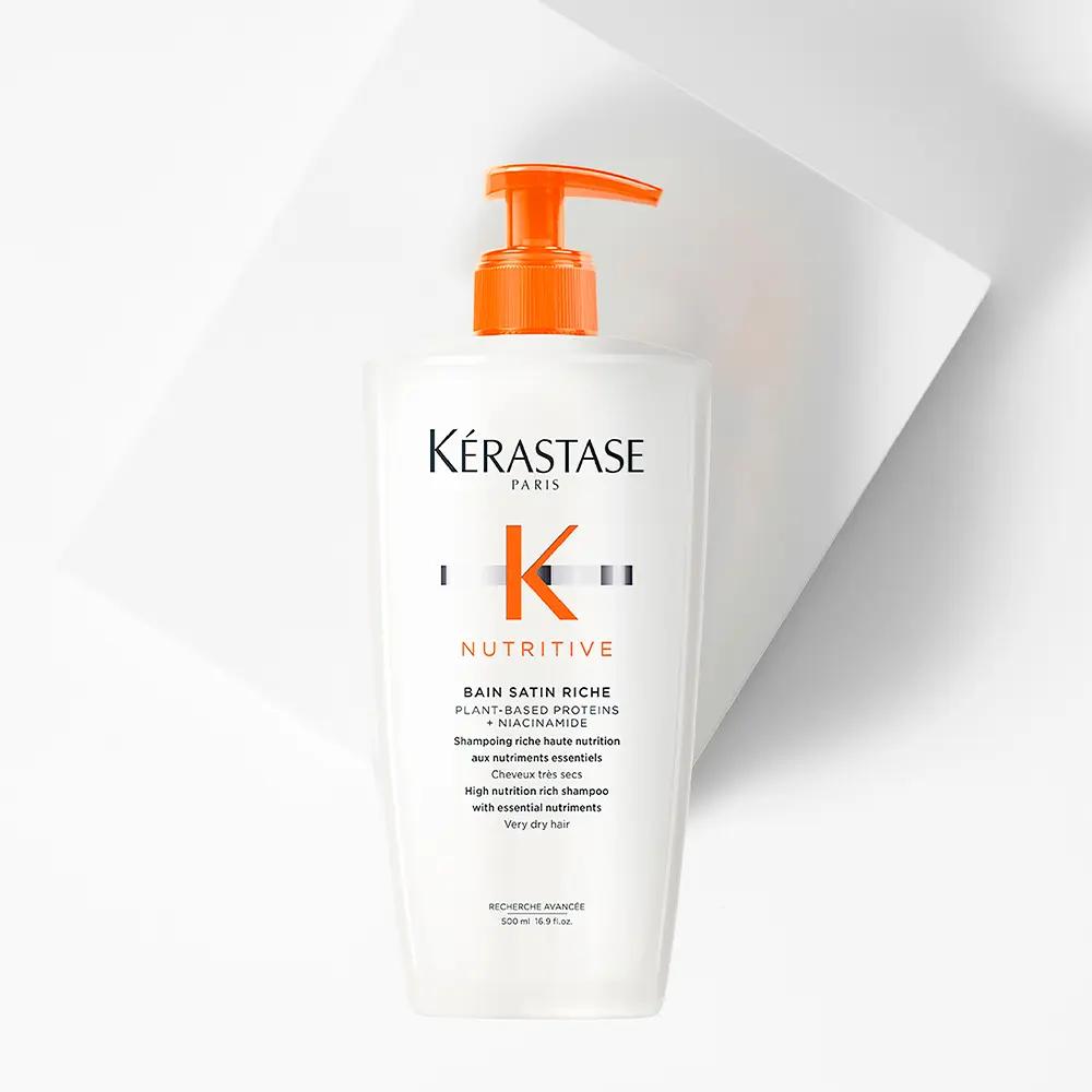 [KERASTASE] Nutritive Bain Satin Riche Hydrating Shampoo for Very Dry Hair 500ml