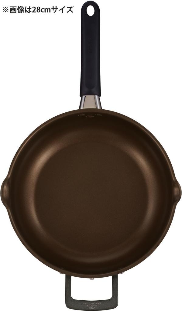 Thermos Durable Series Multi-Pan Stir-Fry Pan, 28cm, Gray, Gas Stove Only, KFK-028W GY