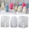 3D Santa Claus Love Star Candle Silicone Mold Resin Epoxy Craft Christmas Crafts