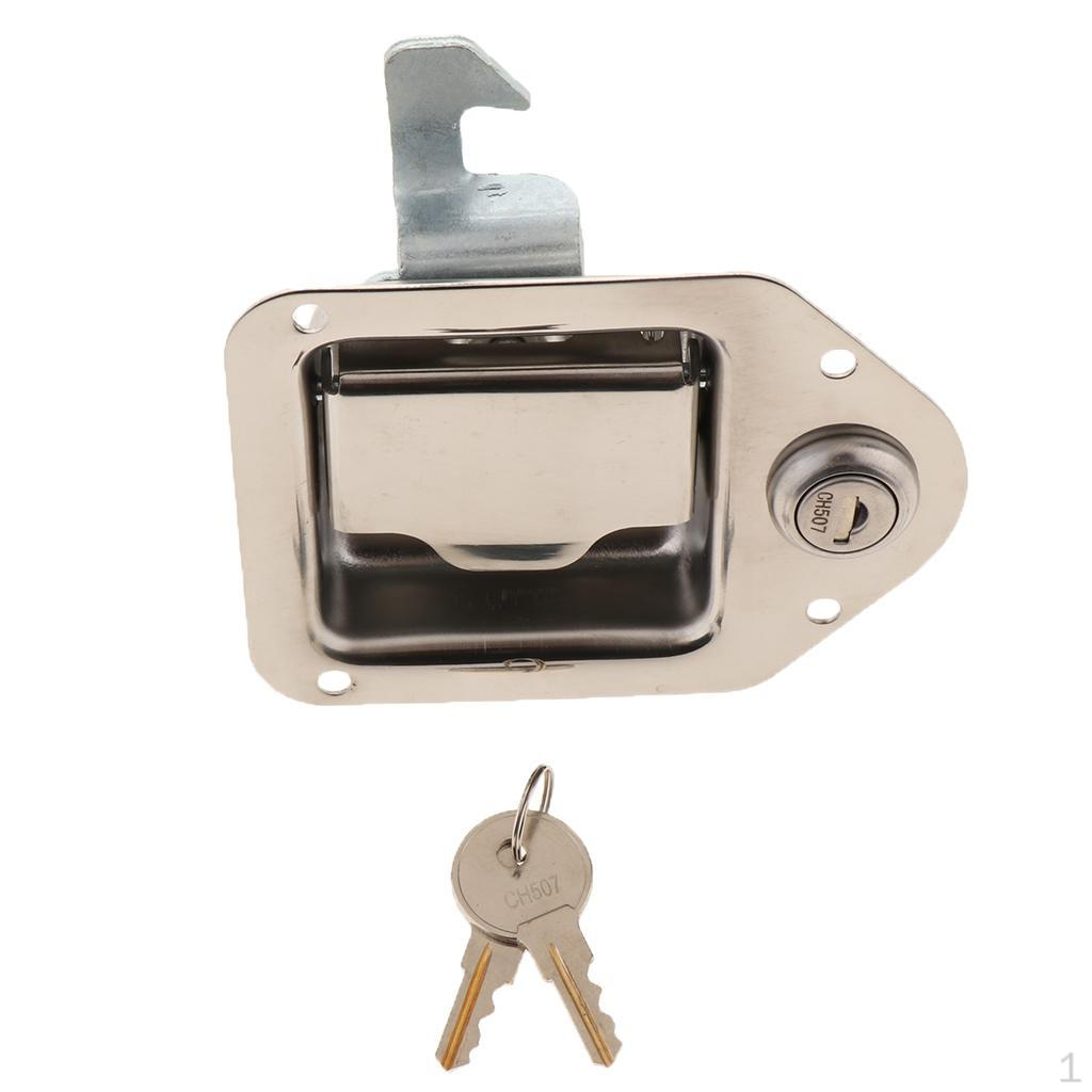 

RV Trailer Door Panel Fittings Engineering Lock MS858A-1