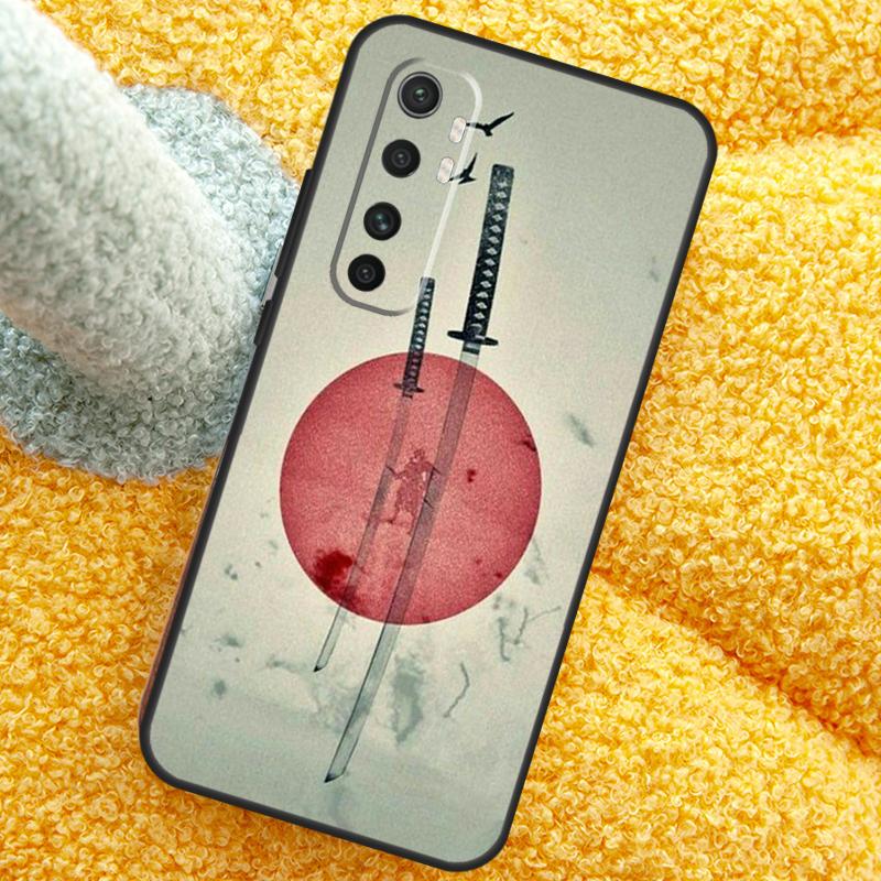 Japan Samurai Ninja Ronin Case For Xiaomi 13T 14T 15T 14 15 Ultra 17 Pro Max Cover For POCO F8 F7 X7 Pro F5 F6 X5 X6
