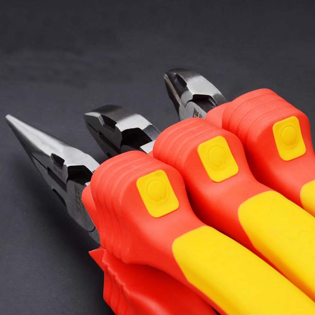 Multi-function Insulated Wire Cutters with LED for Electrician