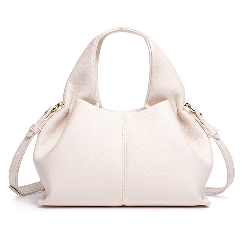 Cloud-Shaped PU Tote Bag Women Design Large Capacity Crossbody Or Shoulder Use 2025