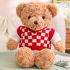 Lovely Giant 90cm Teddy Bear Plush Toys with Clothes Dress Couple Teddy Bear Doll for Lover Girls Elegant Birthday Present