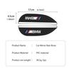 AAAQO1 2pcs Car Rearview Mirror Rain Eyebrow Carbon Fiber Sun Visor For BMW M Performance Alpina M3 M5 M6 X1 X3 X4 X5 G20