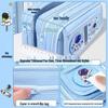 2025 Astronaut XL Blue Pencil Case: Multi-functional Stationery Box for Primary School Boys