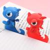 New Stereo 3D Dinosaur Bookmarks PVC Cute Funny Stationery Student Stationery Cartoon Animal Bookmarks