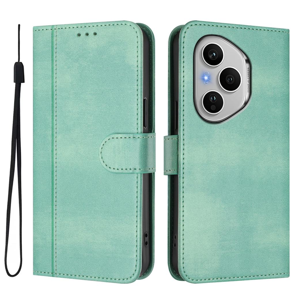 Housse Portefeuille Pour Honor 400 Smart - Cuir Synthétique - Rabat Magnétique, Support Et Emplacements Cartes - Violet