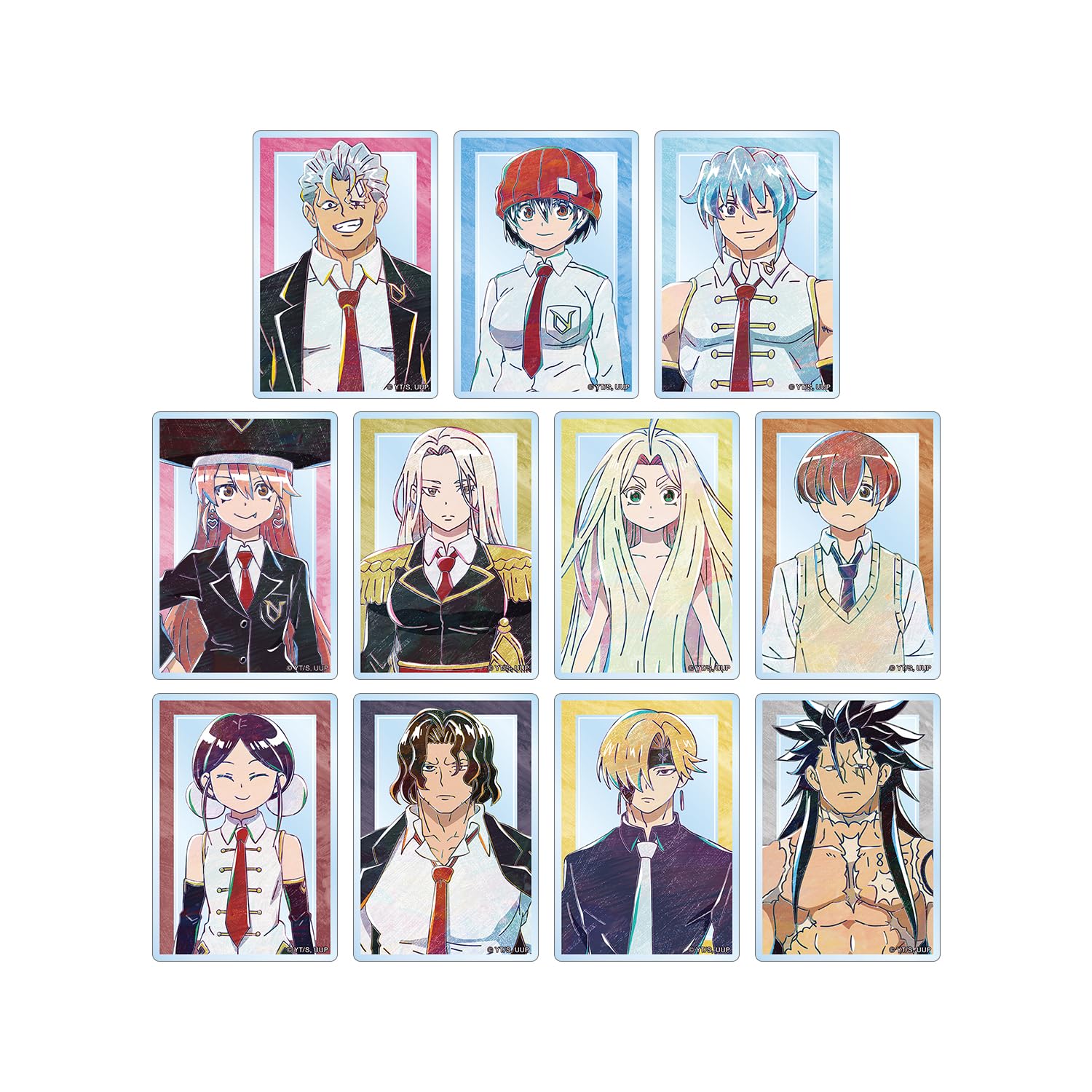 

Акриловые открытки TV Anime Trading Ani Art BOX из 11 штук Undead Unluck