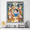 Disney Diamond Painting Snow White and The Seven Dwarfs Magic Mirror Creative Illustration 5D Diamond Painting ArtEmbroideryCrossStitch RoomDecoration