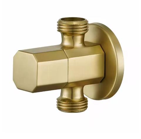 Brass Angle Valve Toilet Filling Bidet Water Sink Basin Heater Faucet For Kitchen Bathroom Accessories Toilet Angle Valve