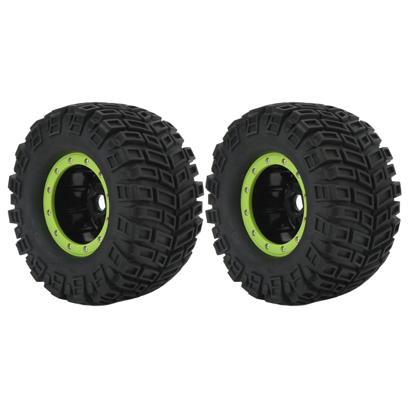

2PCS RC Monster Truck Tires Anti Skid Wear Resistant 1:8 Flat Road Remote Control Car Rubber Tire