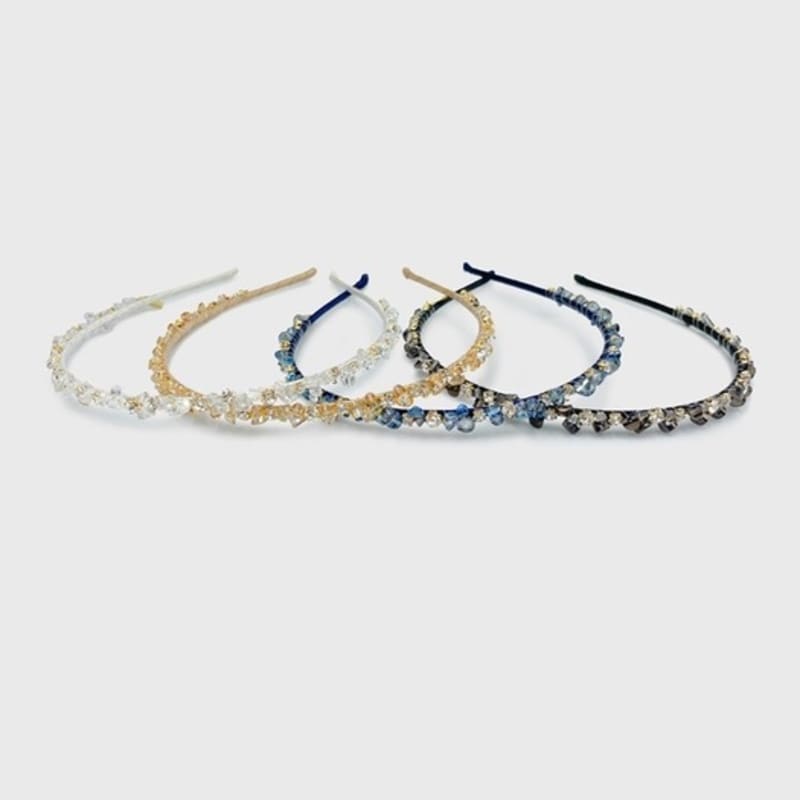 Jean Paul Clarisse Leblanc Beaded Hairband JP-24-414HB