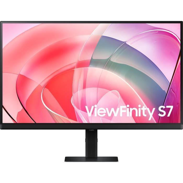 Ecran PC - SAMSUNG - 27" - UHD 4K - 60Hz - Dalle IPS - 5ms - LS27D700EAUXEN