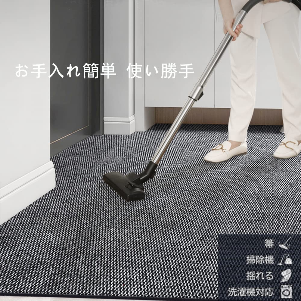 Entrance kitchen commercial large mud foot wipe mat 90 x mat, mat, outdoor, indoor, non-slip, use, plain, size, mat, simple, remover, (gray 150)