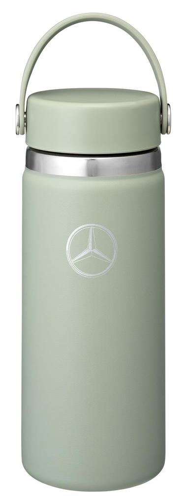 [Mercedes-Benz Collection] Genuine Mercedes-Benz x Hydro Flask Stainless Steel Bottle, 16oz Wide Mouth, Agave