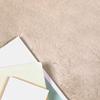 Non Slip Artificial Rabbit Fur Rug OLITE Taupe