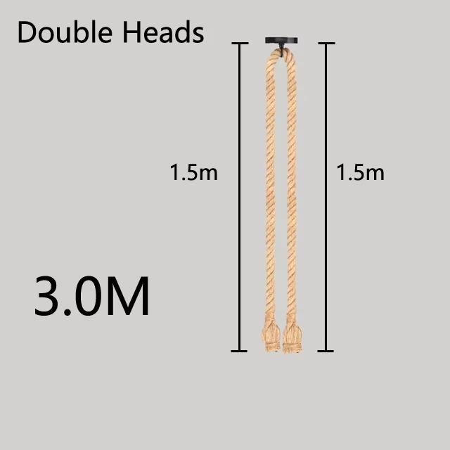 Industrial E27 Vintage Hemp Rope Pendant Lights Attic Personality Indoor Lightings for Loft/Living Room/Bar Pendant Chandelier