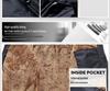 Men's European & American Mid-Length Winter Cotton Jacket - Loose Fit, Cold Protection, Plus Size.