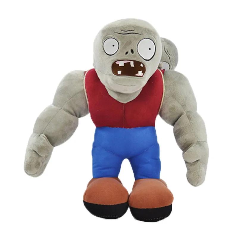 

30cm Games PVZ Gargantuar Plush Toys Cartoon Plant VS Gargantuar Zombie Stuffed Dolls for Kids Christmas Birthday Gifts 30cm красный