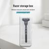 Portable Dustproof Razor Storage Box - Transparent Manual Razor Holder