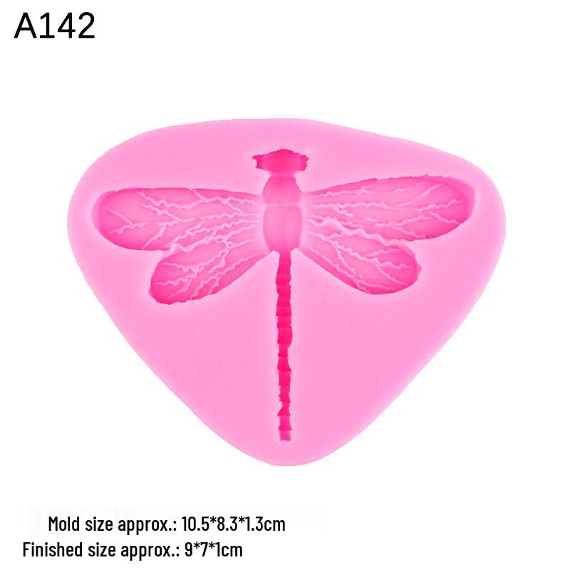 Libellen Fondant- & Schokoladenform zur Kuchendekoration