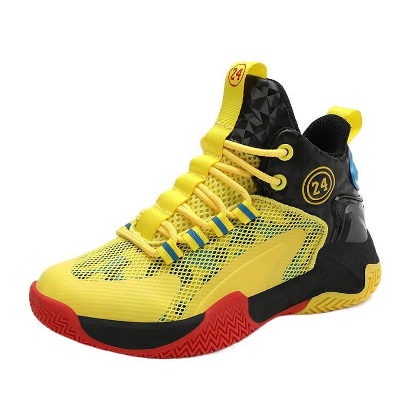 Guochao children's basketball shoes spring and autumn boys' shoes new mesh shoes breathable small shoes middle and old students