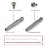 Torx T10 Phillips Screwdriver Bit, S2 High Hardness, Sandblasted, Single Head, Impact Driver Attachment