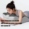 Prone Position Pillow For Stomach Sleepers Back Support Memory Foam Bed Wedge Pillow For Acid Refluxes Snoring Relief