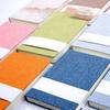 Custom A5 Fabric Printed Notebook 128 Sheets Sewing Bound Lined Blank Journal  ODM  Corporate Gift Eco Stationery