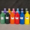 DIY Lacquer Round Fan Painting Set - Includes Pigment and Absorbent Paper