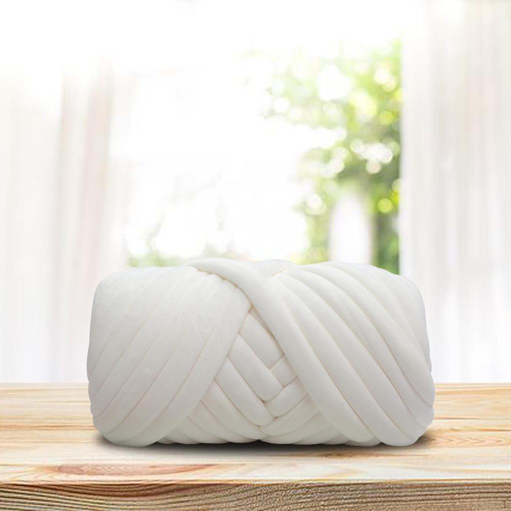 1 Kg Thick Velvet Arm Knitting Yarn for Cushion Baskets, Scarves, Sweaters