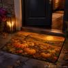 Halloween Pumpkin Ghost Door Mat Non-Slip Entry Rug Porch Party Floor Carpet Home Decor