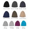 [Nakota] EdgeCity Waffle Organic Cotton Watch Cap Reversible, L Size, Dark Gray X Gray (92)