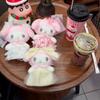 My Melody Floral Λευκή Τούλινη Φούστα Σειρά Βελούδινο Παιχνίδι Κλειδοθήκη χαριτωμένο Παιχνίδια Melody Επέτειος Γενέθλια φαντασία Βελούδινη κούκλα