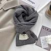 Red Scarf Women's Winter Versatile Premium Sense China Red Checked Destiny Women's Winter Scarf Christmas New Year
