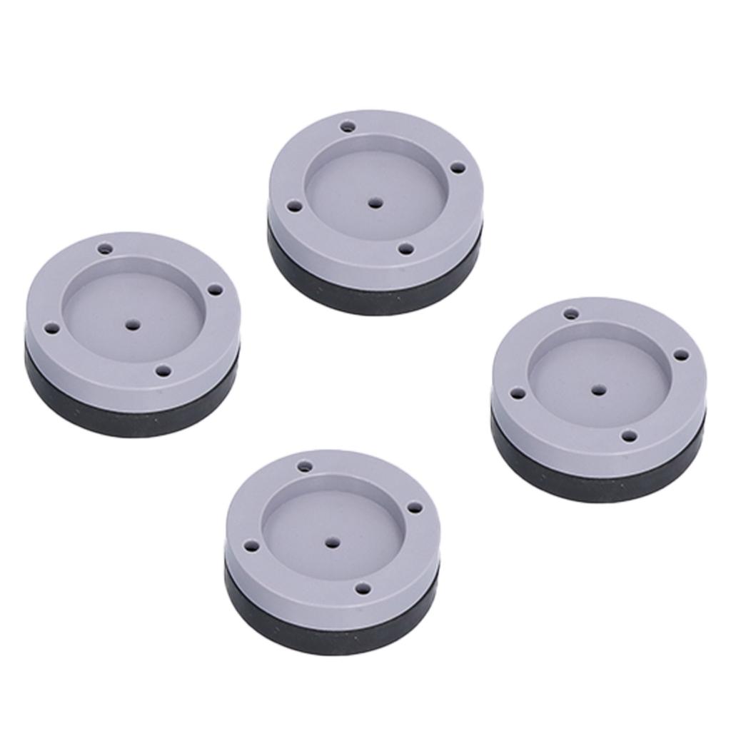 4Pcs Non Slip Anti Vibration Pad Anti Shock Absorbing Feet Pad for Automatic Washing Machine