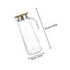 Premium Clear Acrylic Water Pitcher Large Capacity Household Drinking Pitcher for Living Room Bedroom Office Elegant Tea Water
