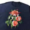 Vintage Flowers The 1975 Band Shirt Short Sleeve Black Unisex S-234XL E1294