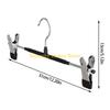 F26C Nonslip Thickened Adjustable Stainless Steel Pants Hangers Multipurpose Clothes Hook For Home Laundry Organization