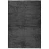 IZA Short Pile Rug Scandinavian Style Anthracite 120 X 170 Cm