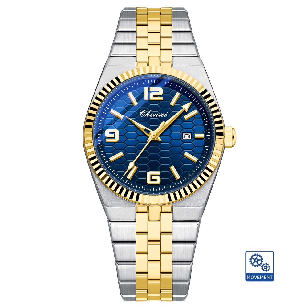 CHENXI Men's Authentic Mechanical Watch Classic Fashion Business Style with Calendar Luminous Function Waterproof Men's Watch