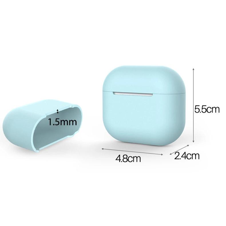 Etui Do Airpods 3 Silikonowy Miękki Pokrowiec Na Słuchawki Ciemnoniebieski (Case C)