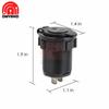 5V 1A 2.1A 12V 2 USB Car Charger Cigarette Lighter Socket Plug LED Voltmeter for Car Fast Chargering Adapter Voltage Monitoring