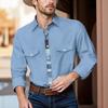 Men'S Fashionable Lapel And Shoulder Length Short Sleeved Casual Top