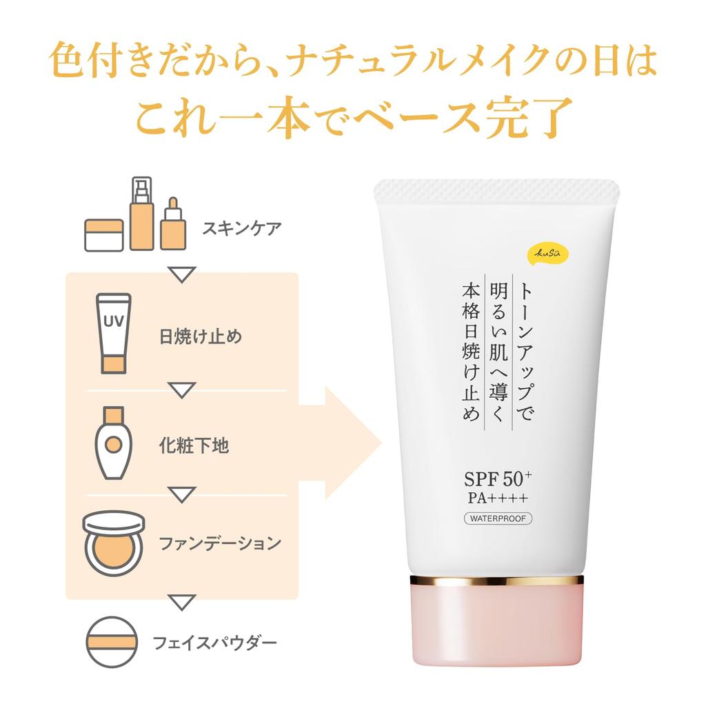 Makeup Base 40g UV Absorber This One Product Provides and Base Brightens Skin Tone for a Radiant Moisturizes A Perfect PP Pro KuSu Day Present