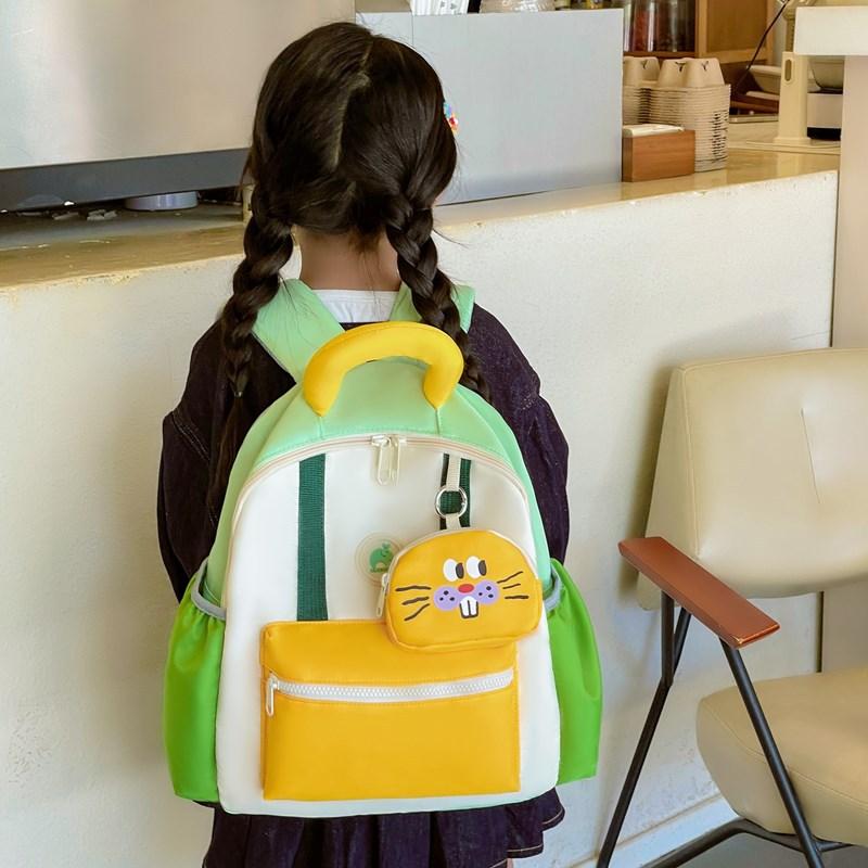 Trend Kindergarten Backpack High Value Lightweight Schoolbag Boys Travel Cute Children Shoulder