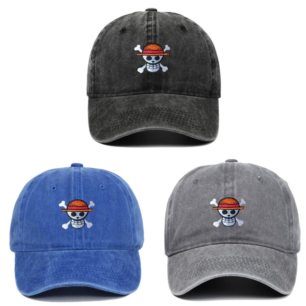 Bawełniana Czapka Baseballowa Jednoczęściowa Haftowana Z Ochroną Przeciw Słońcu Do Codziennego Użytku